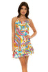 Luli Fama Moon Nights Ruffle Dress